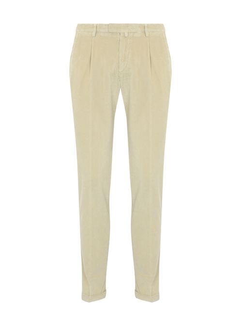 Pantalone in velluto beige BRIGLIA | BG07 42406700103